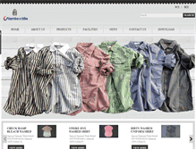 Tablet Screenshot of giantextile.com